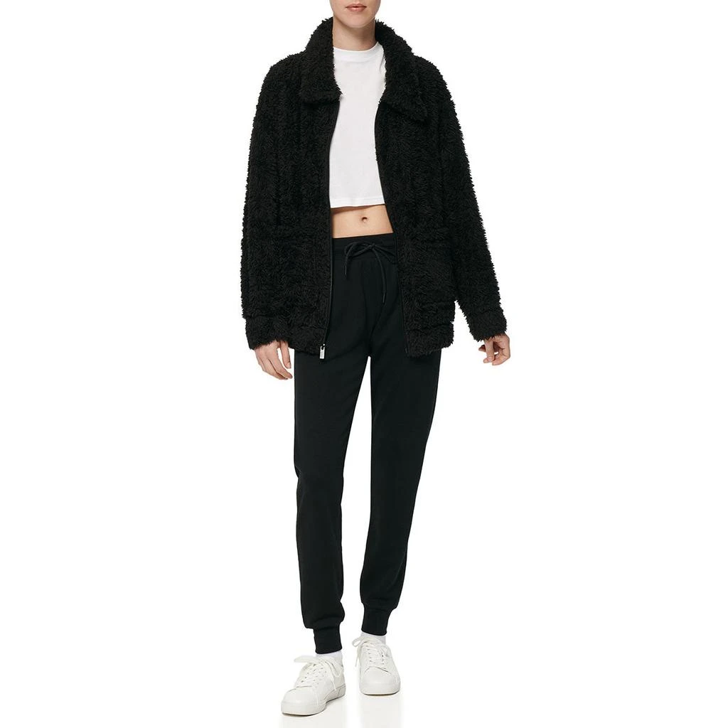 商品Marc New York by Andrew Marc|Marc New York Women's Elongated Faux Fur Jacket,价格¥129,第3张图片详细描述