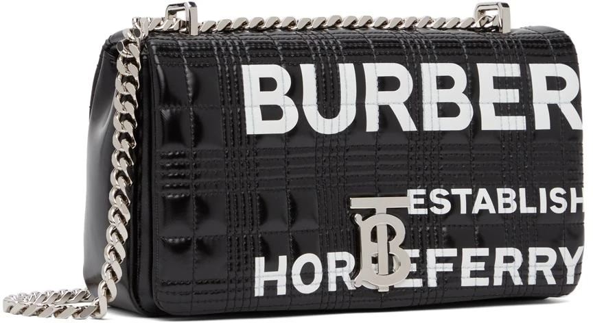 商品Burberry|黑色小号 Horseferry Lola 单肩包,价格¥16865,第2张图片详细描述