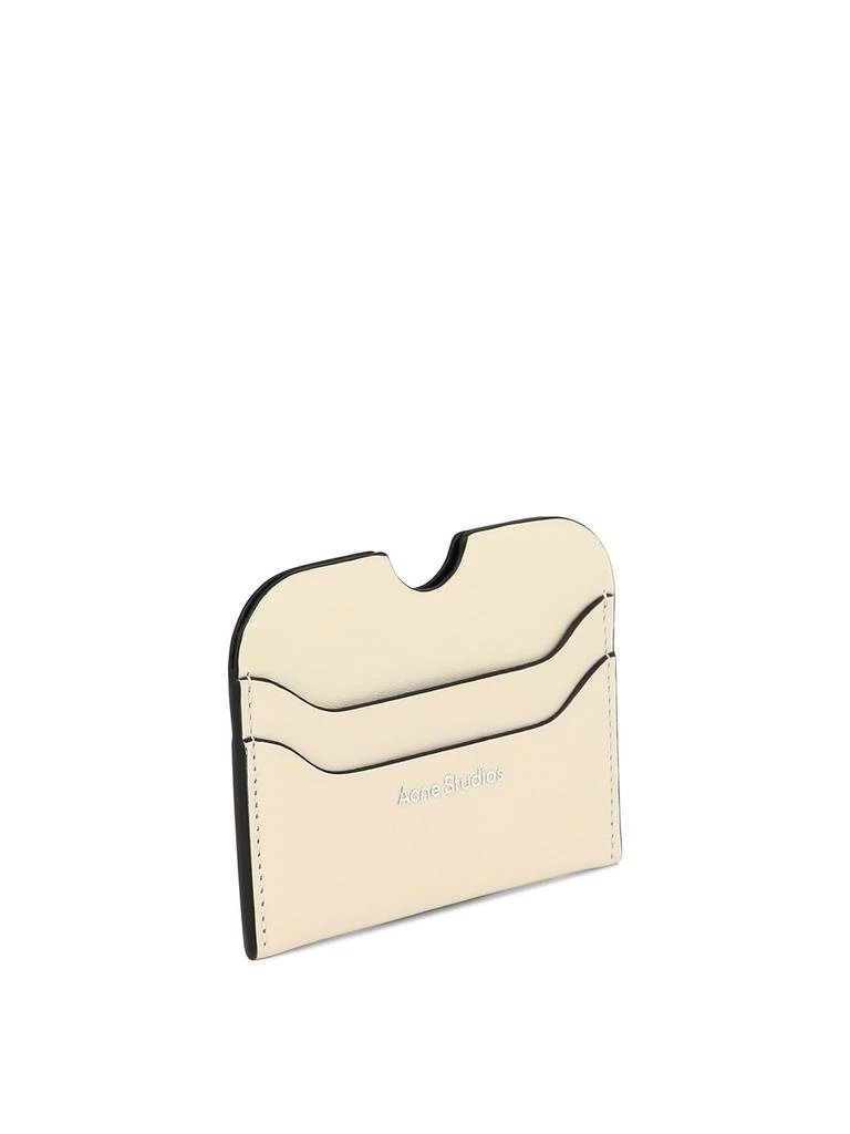 商品Acne Studios|Card Holder With Logo Wallets & Card Holders White,价格¥833,第2张图片详细描述