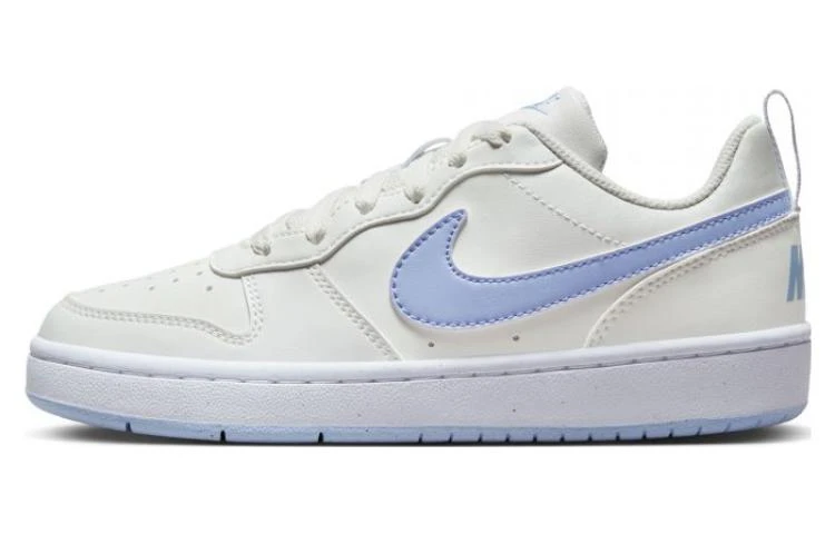 商品[国内直发] NIKE|Court Borough 合成革 舒适百搭 防滑耐磨 低帮 儿童板鞋 蓝白 男女同款,价格¥419,第1张图片