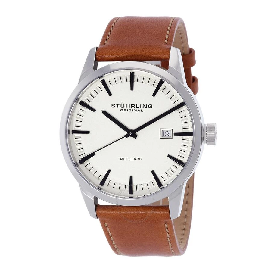 商品Stuhrling Original|Stuhrling Original Symphony White Dial Men's Watch M15293,价格¥781,第1张图片