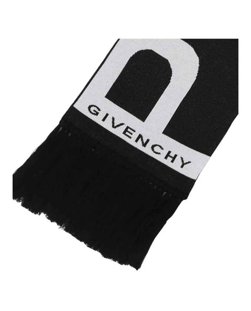 商品Givenchy|Logo Fringe Football Scarf,价格¥1424,第3张图片详细描述