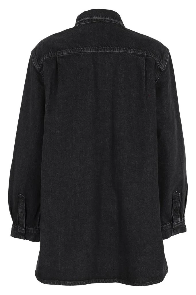 商品FRAME|Frame A-Line Denim Shirt Dress,价格¥2378,第2张图片详细描述