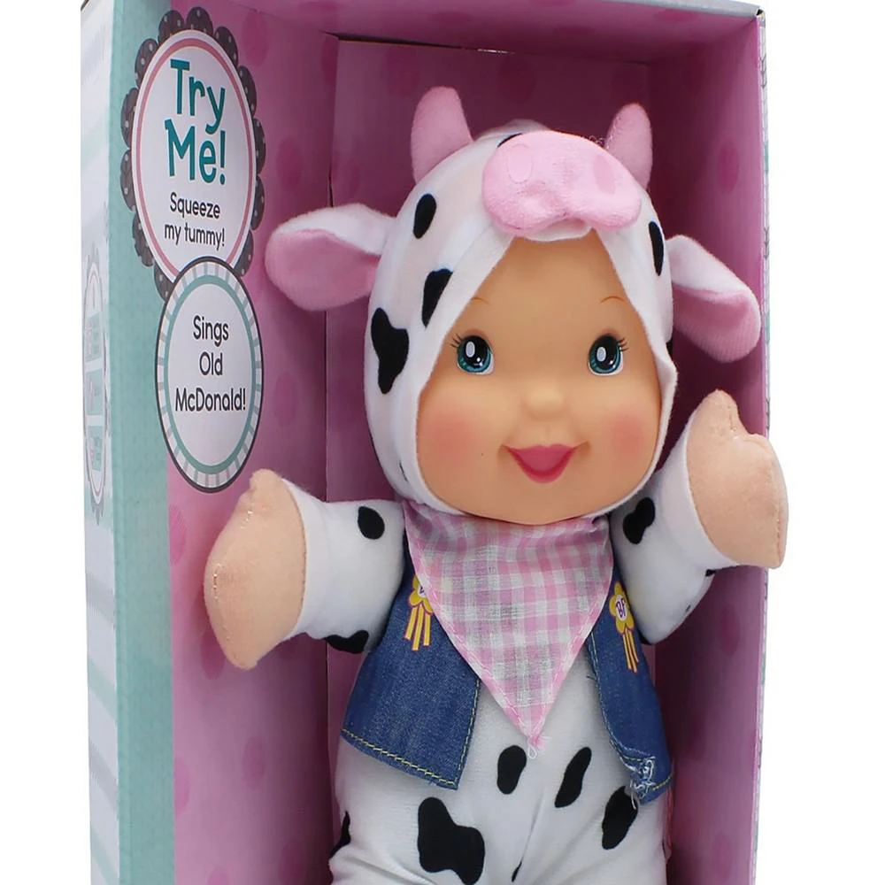 商品Baby's First by Nemcor|Goldberger Doll Farm Animal Friends Cow Bi-Lingual English and Spanish,价格¥120,第5张图片详细描述