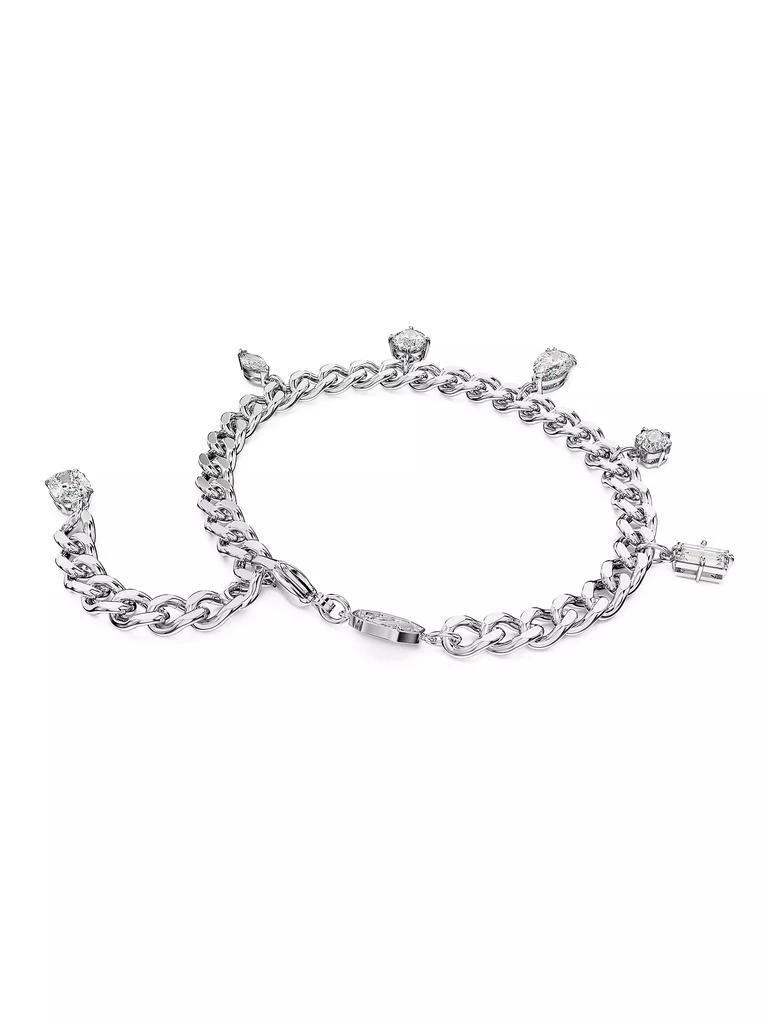 商品Swarovski|Dextera Rhodium-Plated & Crystal Convertible Mixed Cuts Bracelet & Anklet,价格¥1340,第4张图片详细描述