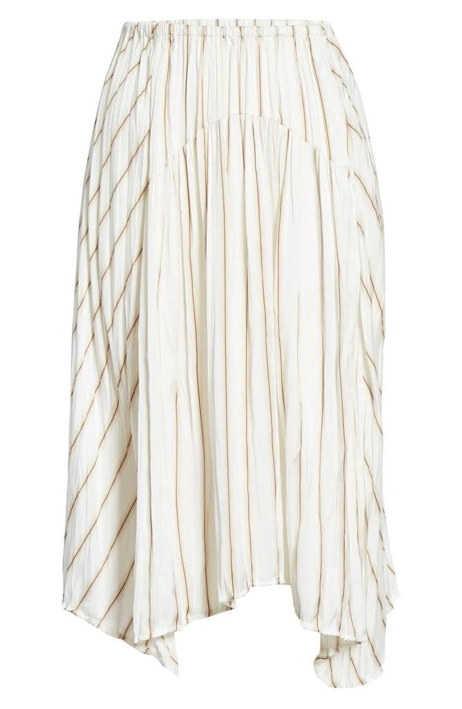 商品Vince|Stripe Gauze Panel Skirt,价格¥447,第5张图片详细描述