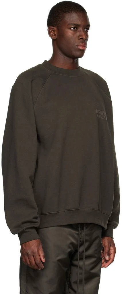 商品Essentials|Gray Crewneck Sweatshirt,价格¥543,第2张图片详细描述