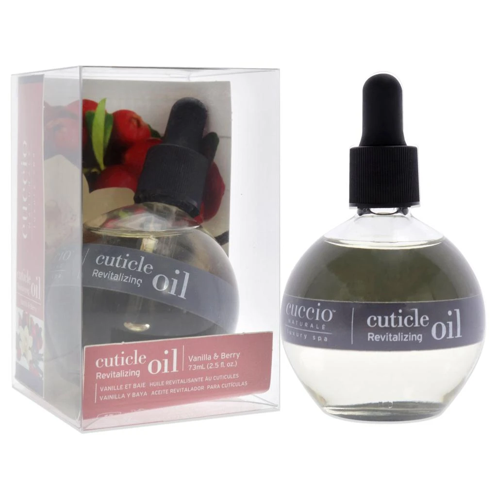 商品Cuccio Naturale|Cuticle Revitalizing Oil - Vanilla and Berry by  for Unisex - 2.5 oz Oil,价格¥127,第3张图片详细描述