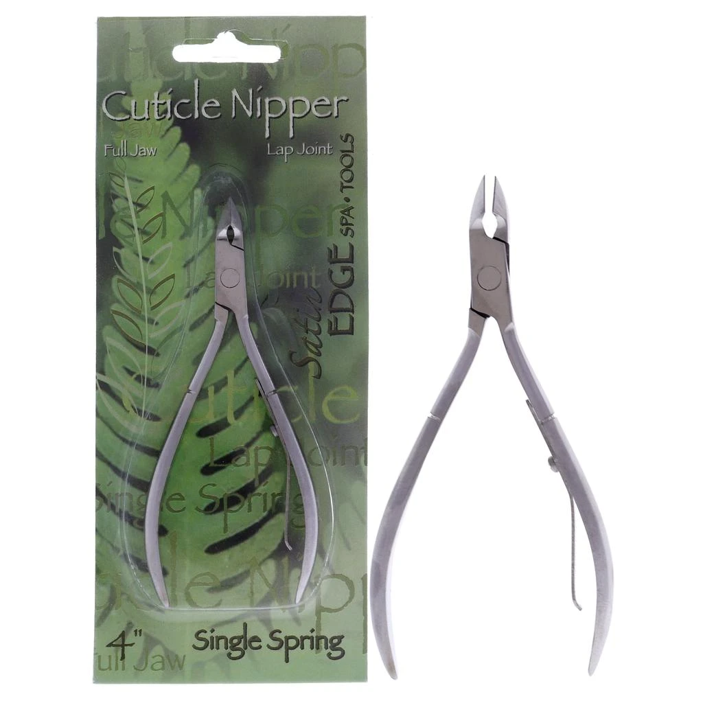商品Satin Edge|Cuticle Nipper Single Spring - Full Jaw by Satin Edge for Unisex - 4 Inch Cuticle Nipper,价格¥89,第1张图片