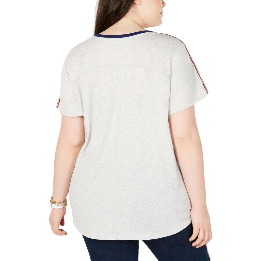 商品Tommy Hilfiger|Tommy Hilfiger Sport Womens Plus Fitness Running T-Shirt,价格¥100,第2张图片详细描述