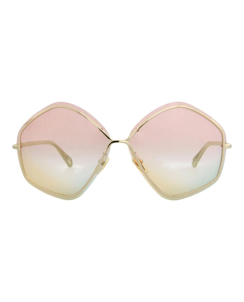 商品Chloé|Square-Frame Metal Sunglasses,价格¥1122,第1张图片