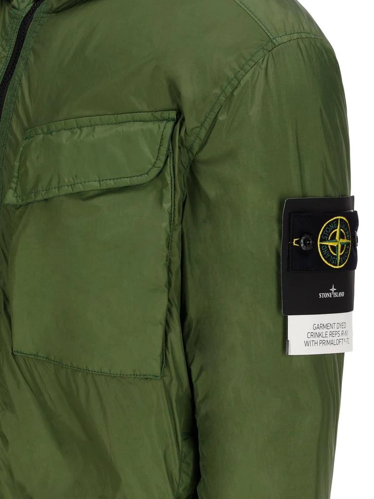 商品Stone Island|Stone Island Logo Patch Zip-Up Padded Jacket,价格¥6120,第3张图片详细描述