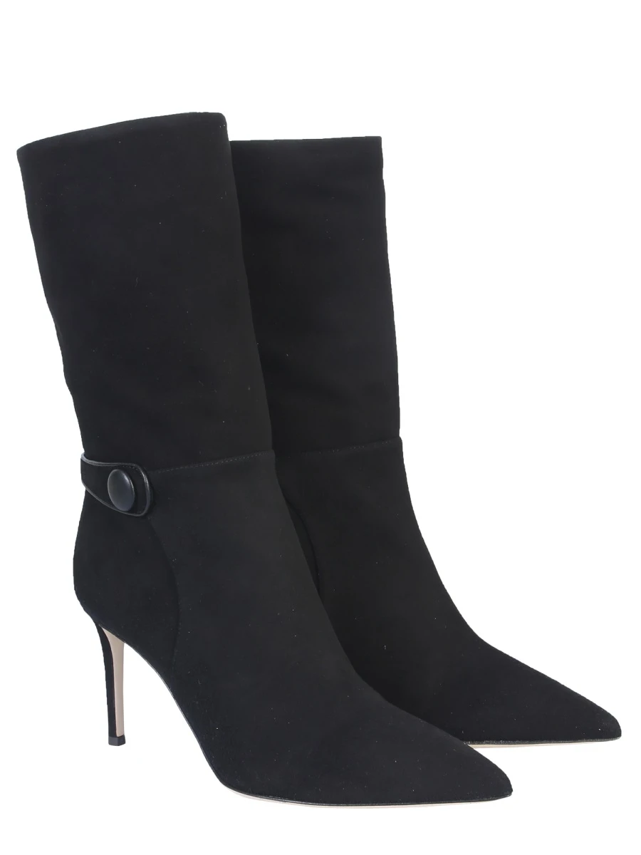 商品【商品预售7天】 Giuseppe Zanotti|Giuseppe Zanotti 女士靴子 I970019_001 黑色,价格¥3174,第1张图片