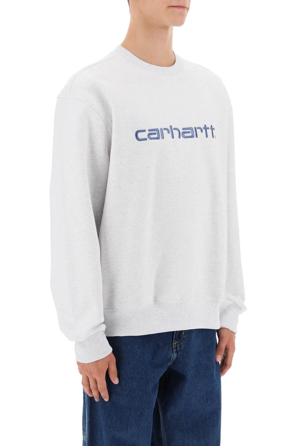 商品Carhartt WIP|Carhartt WIP 男士卫衣 I0305461R7XX 灰色,价格¥561,第6张图片详细描述