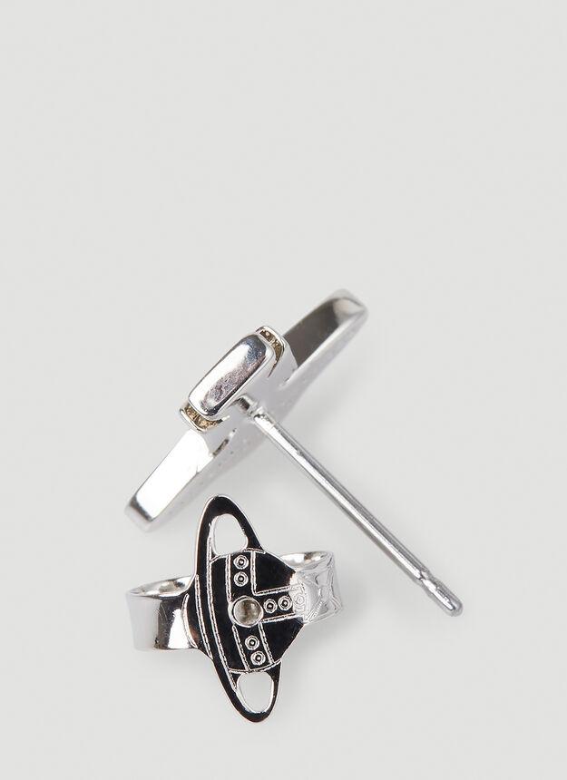 Romina Orb Stud Earring in Silver商品第4张图片规格展示