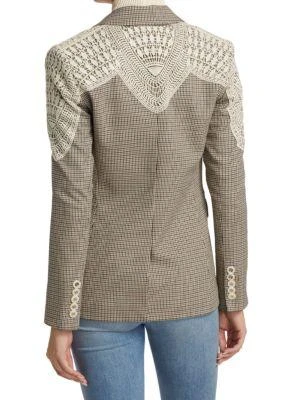 商品VERONICA BEARD|Dealey Faux Leather Dickey Vest,价格¥712,第2张图片详细描述