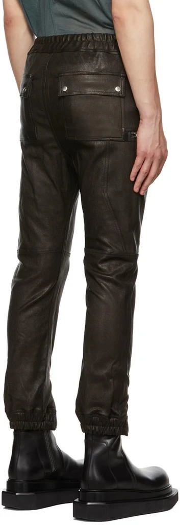 商品Rick Owens|Black Bauhaus Leather Pants,价格¥12406,第3张图片详细描述