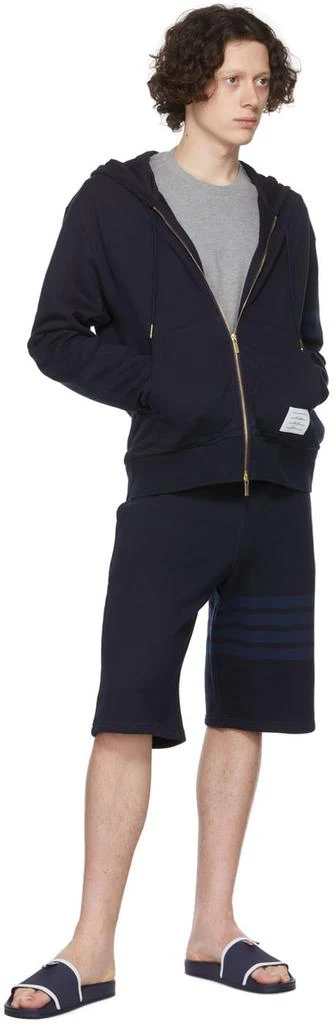 商品Thom Browne|海军蓝徽标拖鞋,价格¥1600,第5张图片详细描述
