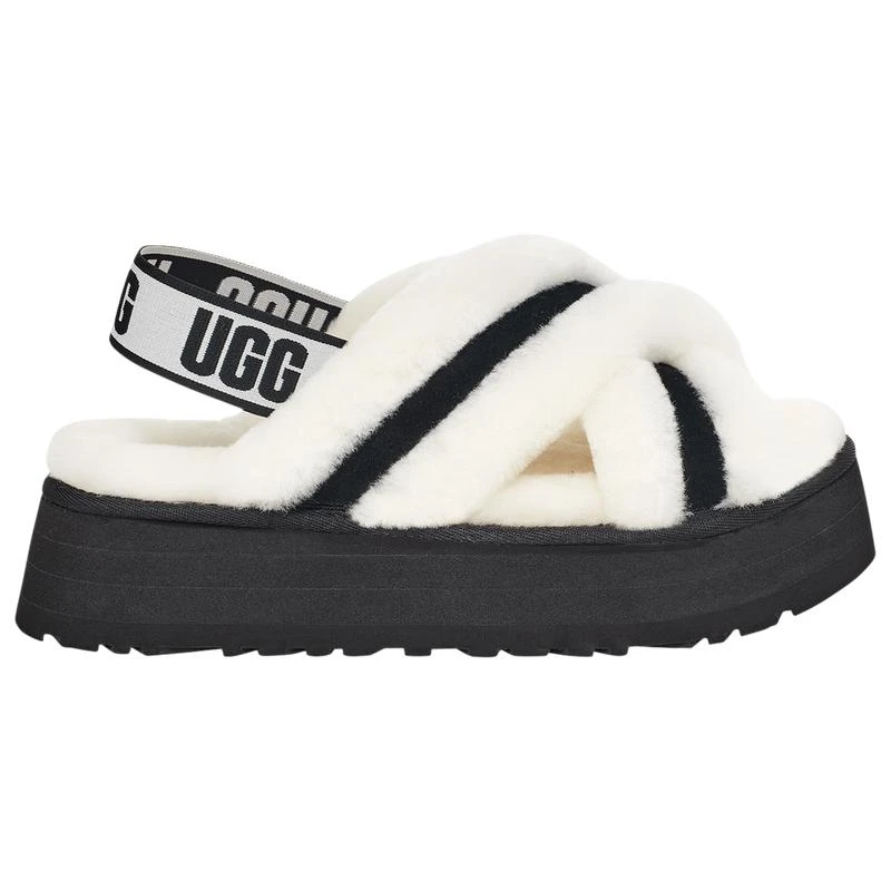 商品UGG|UGG Disco Cross Slides - Women's,价格¥521,第1张图片