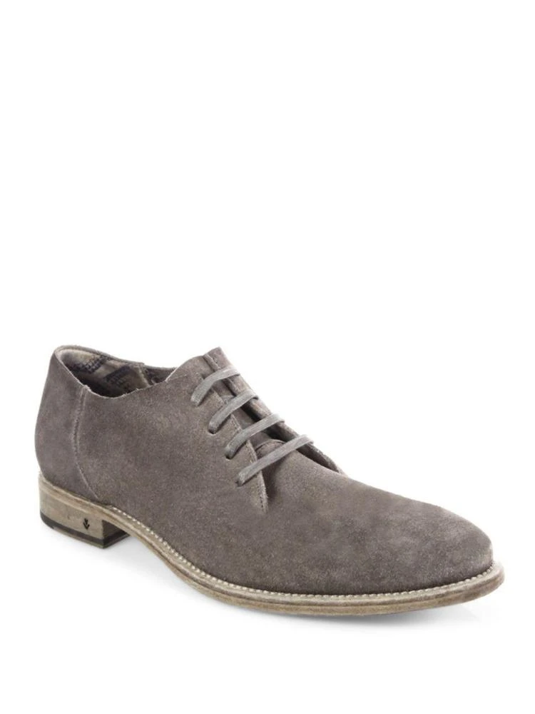 商品John Varvatos|Fleetwood Suede Oxfords,价格¥2354,第1张图片