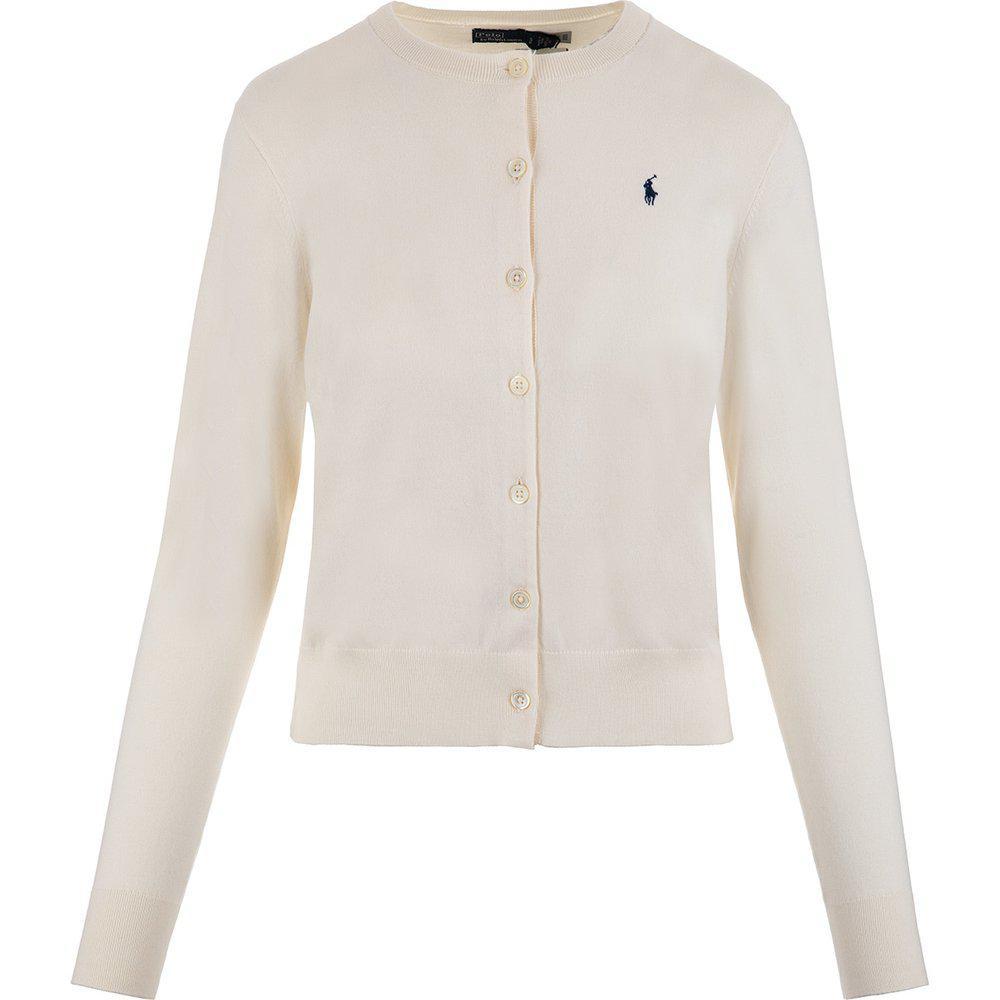 商品Ralph Lauren|Polo Ralph Lauren Pony Embroidered Knit Cardigan,价格¥1146-¥1213,第1张图片