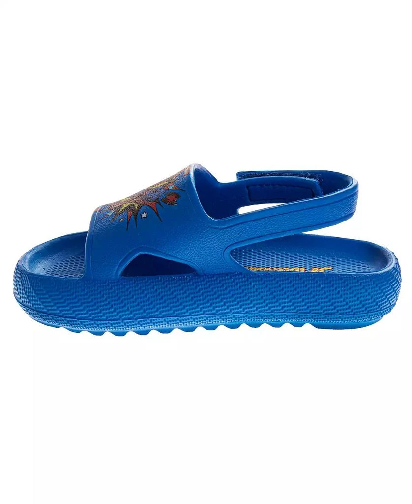 商品Spider-Man|Toddler Boys Marvel Hook and Loop Backstrap Slides,价格¥221,第4张图片详细描述