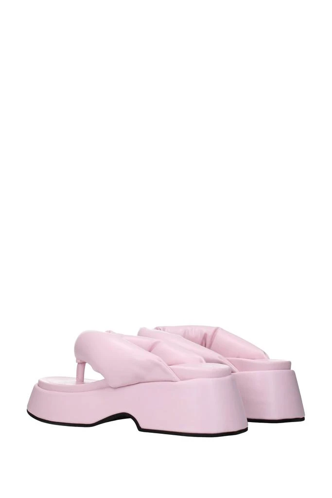 商品Ganni|Flip flops Fabric Pink,价格¥1042,第4张图片详细描述