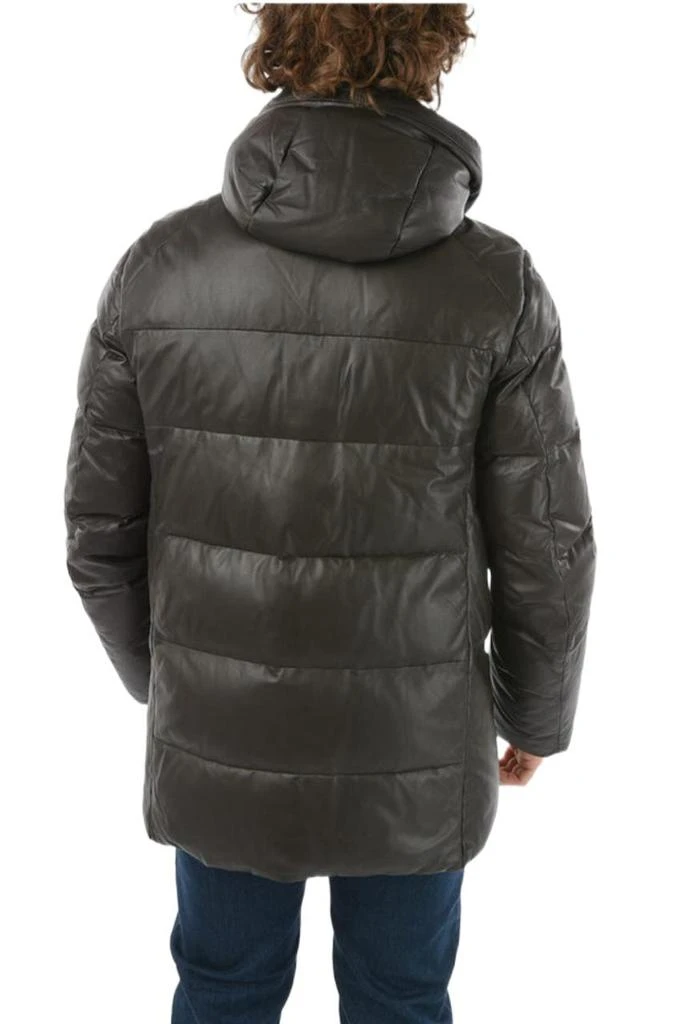 商品Corneliani|Corneliani men's brown leather outerwear jacket,价格¥14019,第2张图片详细描述