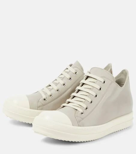 商品Rick Owens|Leather low-top sneakers,价格¥4984,第5张图片详细描述