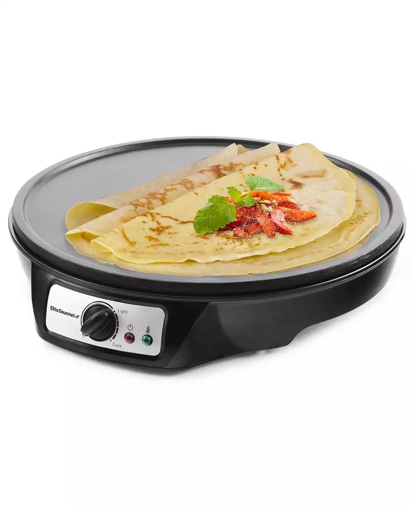 商品Elite Gourmet|Elite Cuisine 12" Non - stick Crepe Maker Griddle,价格¥264,第1张图片