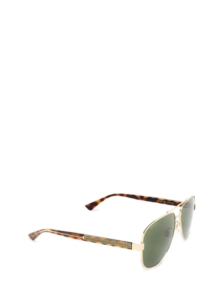 商品Gucci|Gg0528s Gold Sunglasses,价格¥4019,第2张图片详细描述