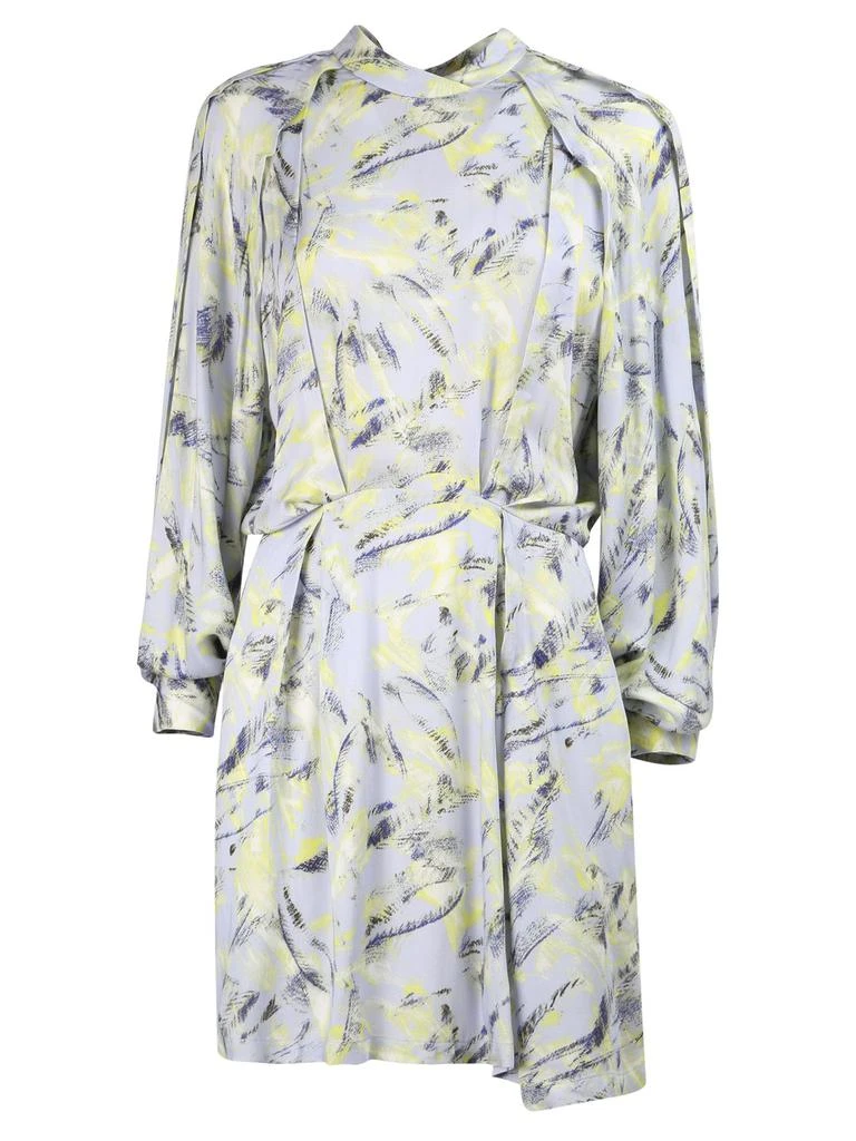 商品IRO|Iro Kardes Abstract Print High Neck Mini Dress,价格¥1755,第1张图片