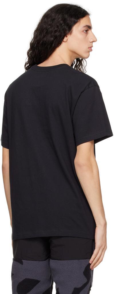 商品The North Face|Black KAWS Edition Embroidered T-Shirt,价格¥495,第5张图片详细描述