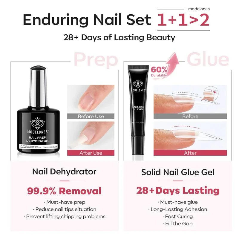Medium Almond Nail Tips Kit 商品