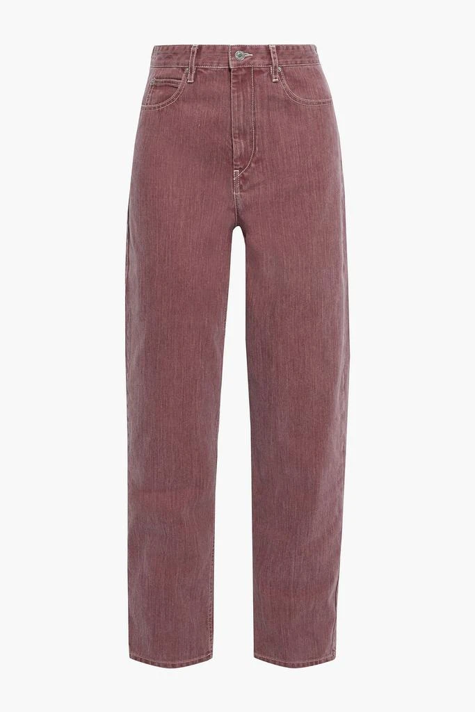 商品Isabel Marant Étoile|Corsy faded high-rise tapered jeans,价格¥1058,第1张图片