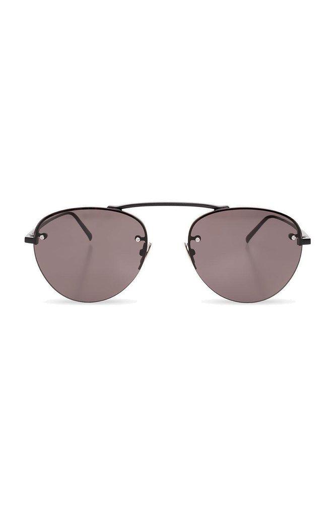 Saint Laurent Eyewear Aviator Sunglasses商品第1张图片规格展示