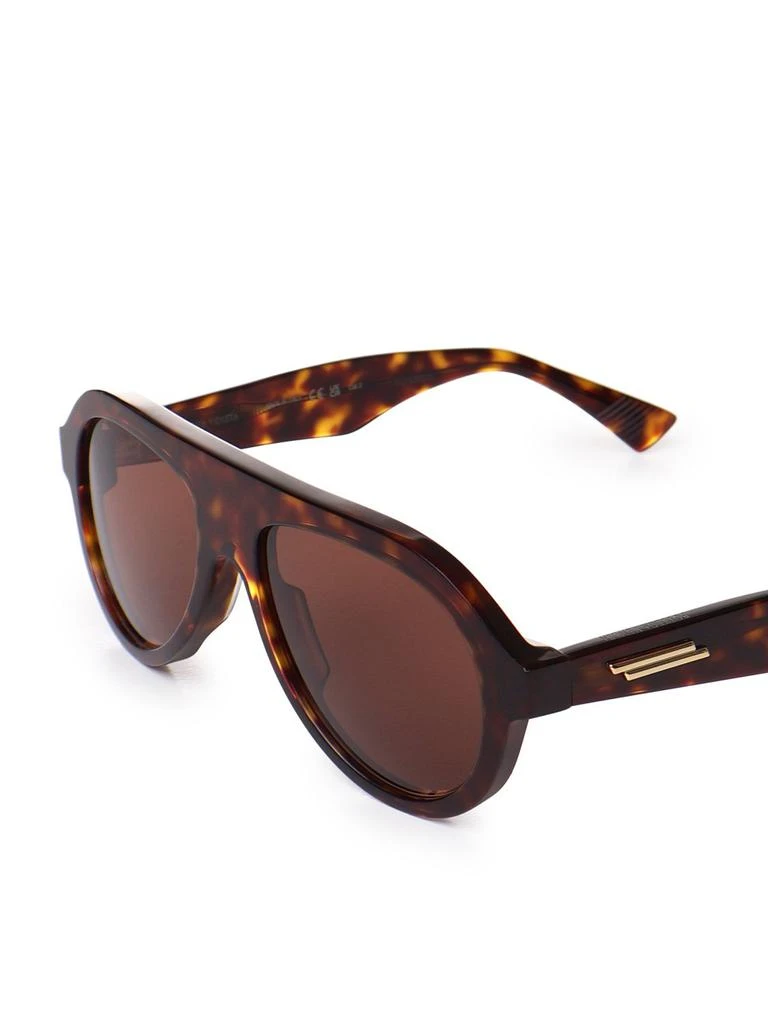 商品Bottega Veneta|Bottega Veneta Eyewear Pilot Frame Sunglasses,价格¥2455,第3张图片详细描述