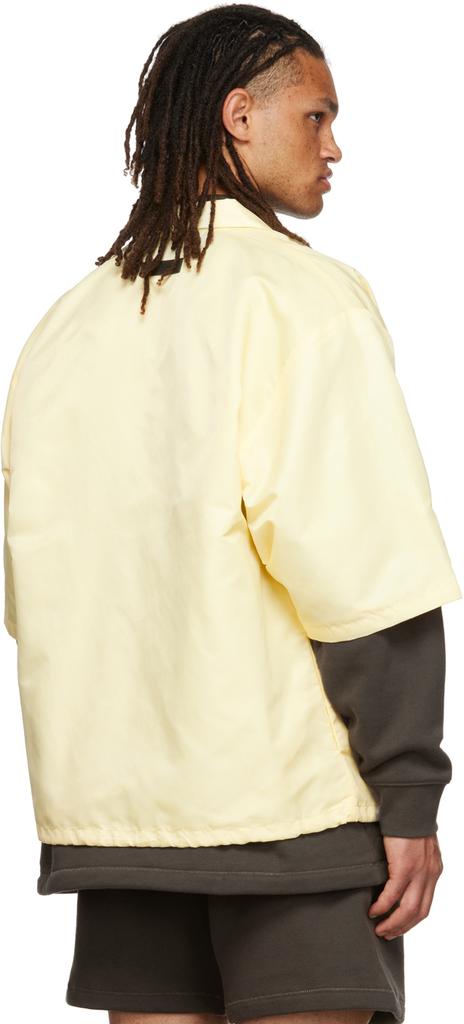 Yellow Nylon Shirt商品第3张图片规格展示
