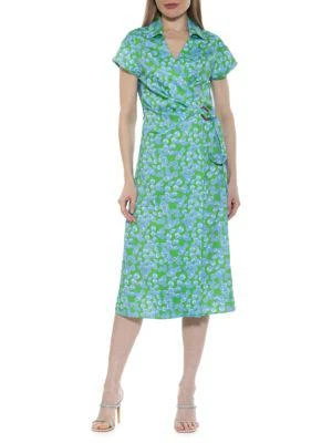 商品ALEXIA ADMOR|Paris Wrap Midi Dress,价格¥680,第1张图片