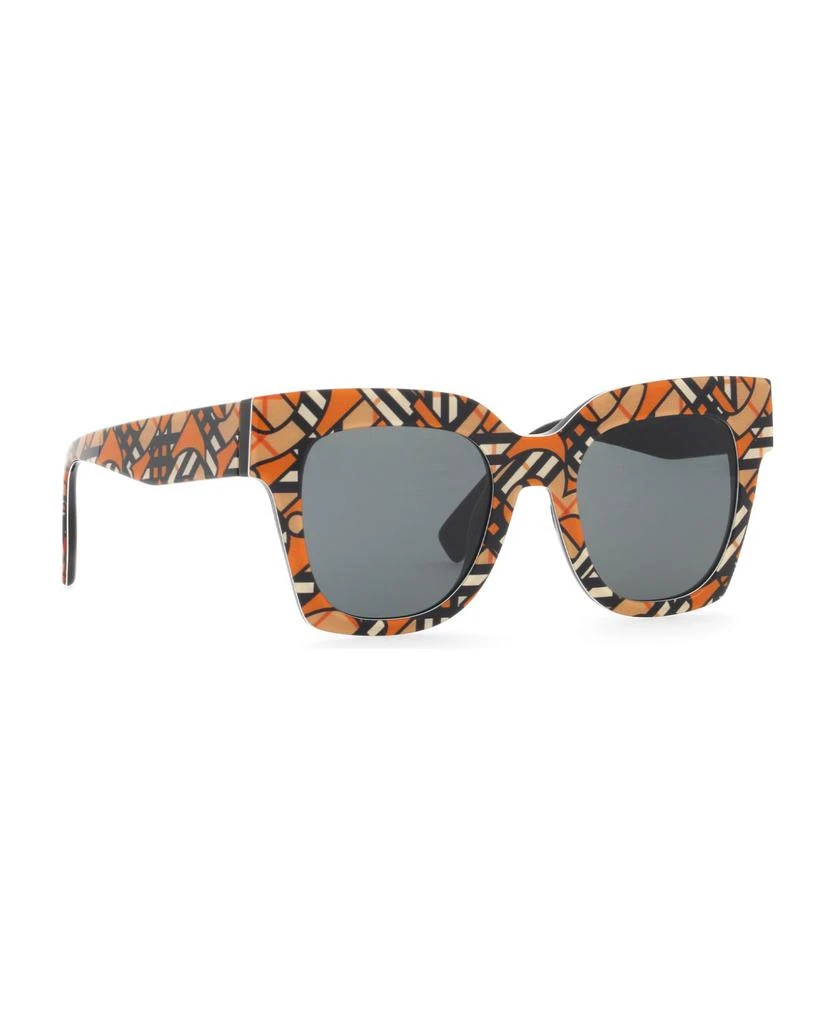 商品Burberry|Be4382u Tb Summer Monogram Sunglasses,价格¥1289,第2张图片详细描述