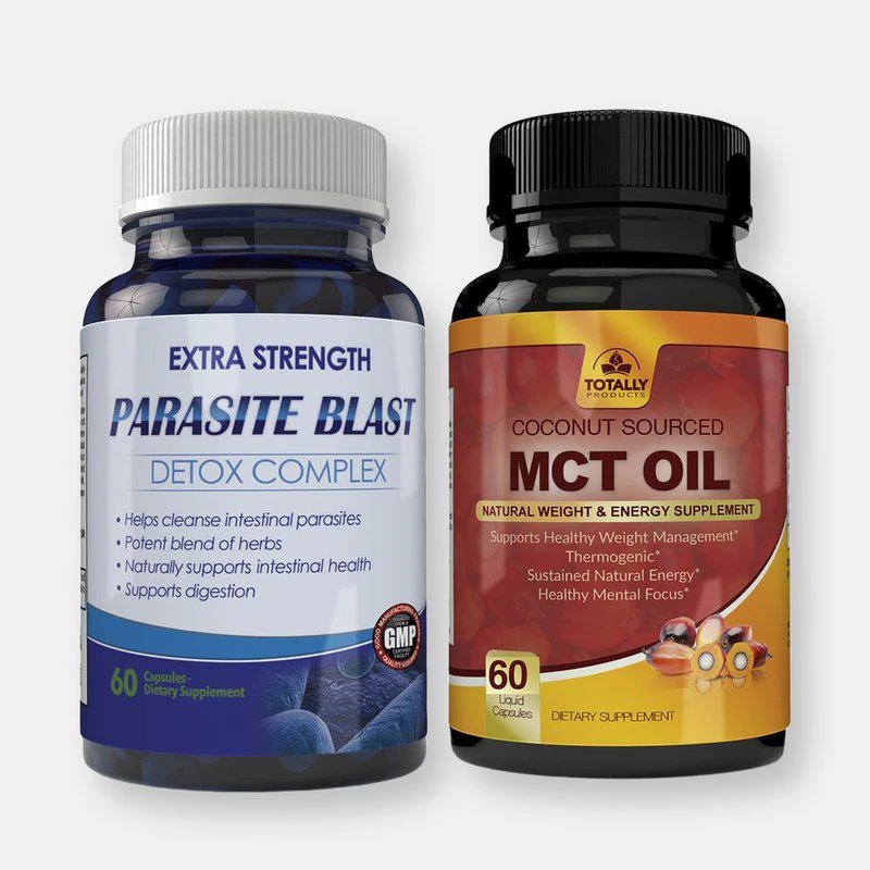 商品Totally Products|Parasite Blast and MCT oil Combo Pack,价格¥179,第1张图片