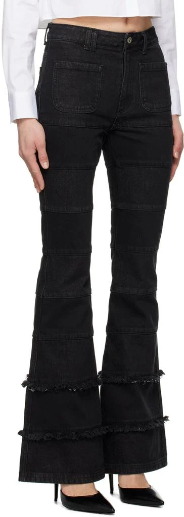 商品ANDERSSON BELL|Black Mahina Jeans,价格¥918,第2张图片详细描述