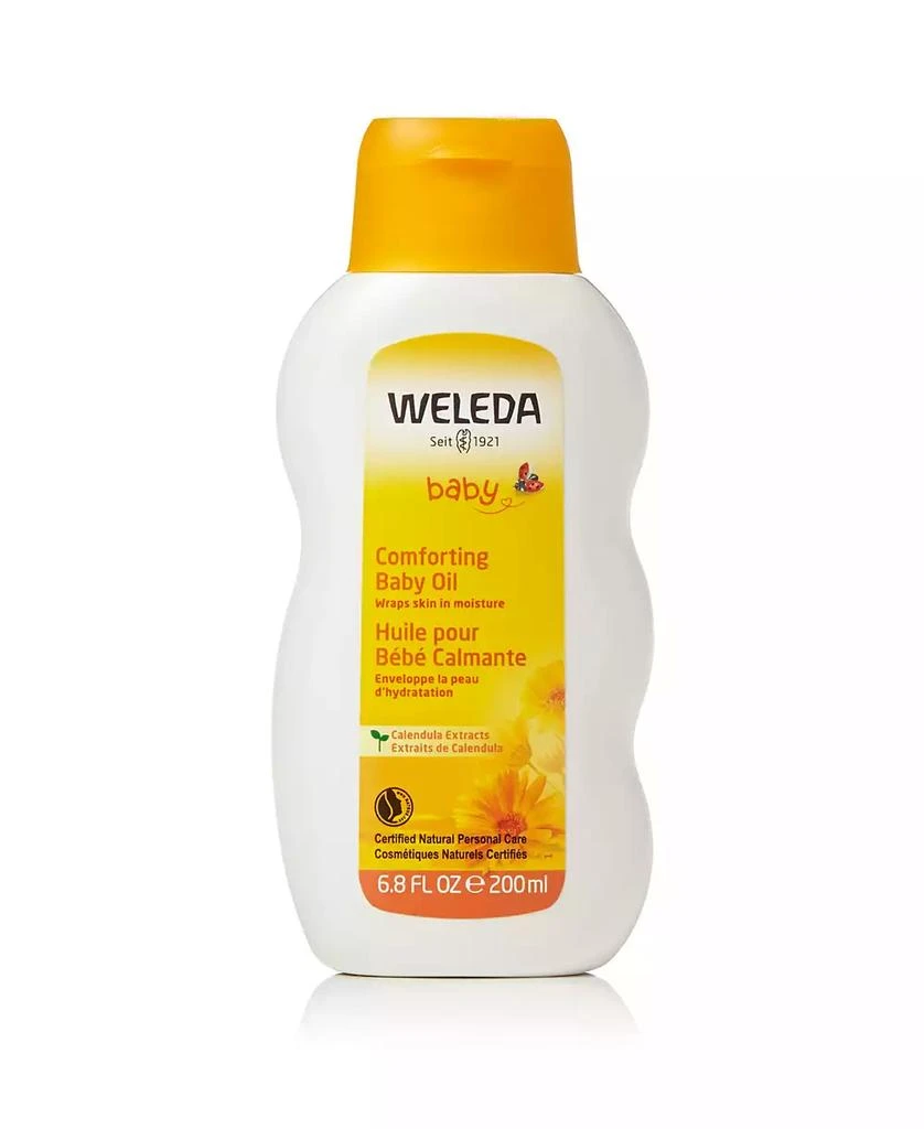 商品Weleda|Comforting Baby Oil with Calendula Extracts, 6.8 oz,价格¥129,第1张图片