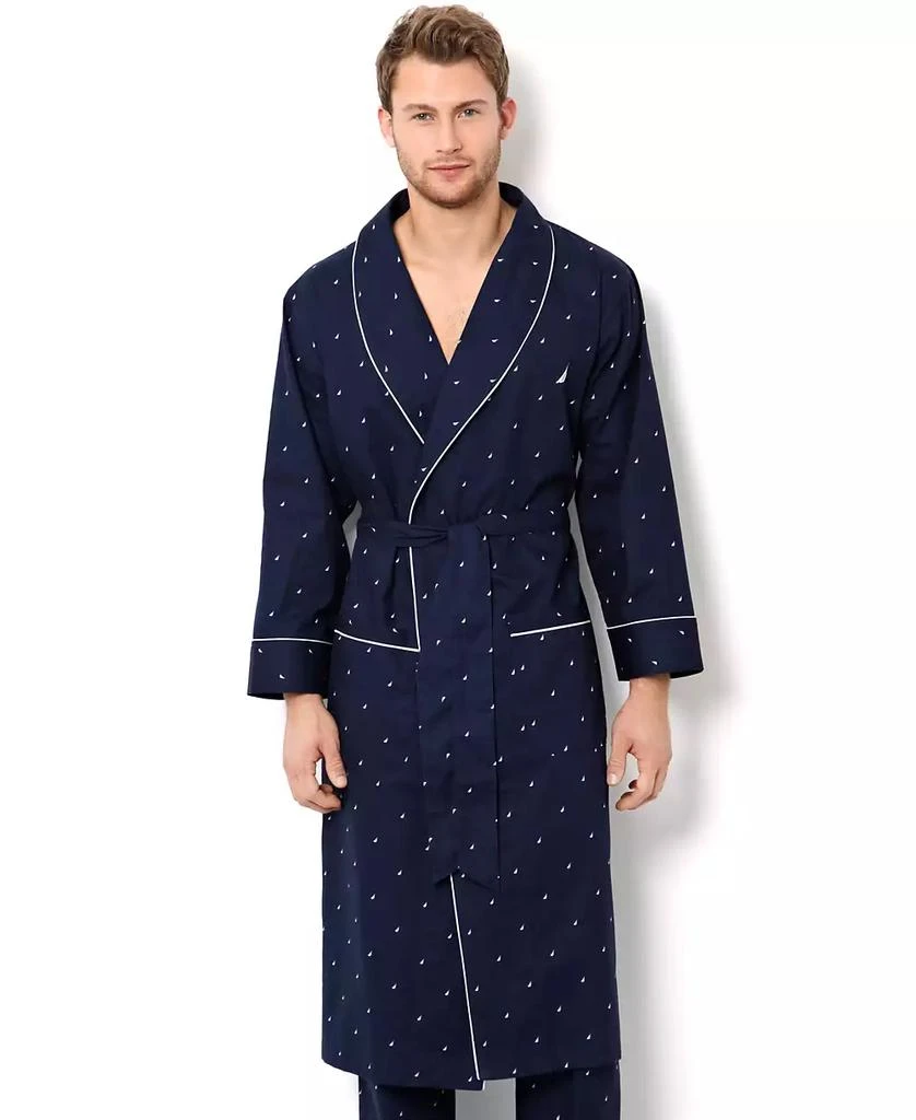 商品Nautica|男士轻便浴袍,价格¥286,第1张图片
