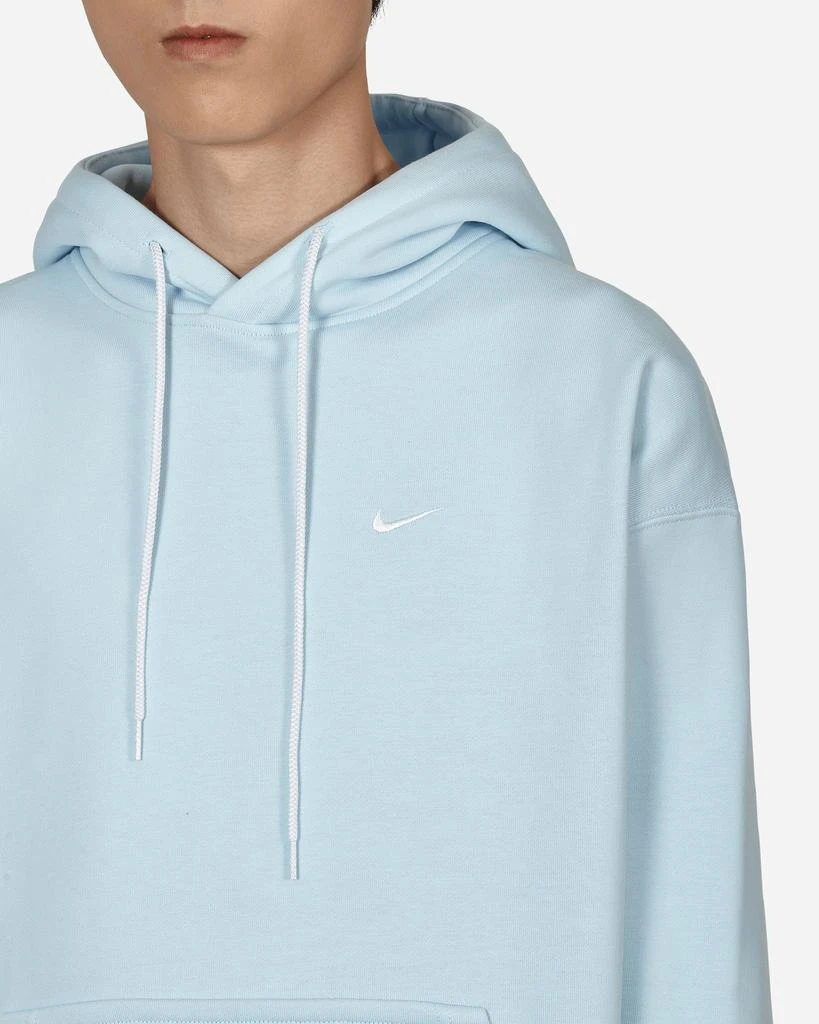 商品NIKE|Solo Swoosh Hooded Sweatshirt Blue,价格¥398,第5张图片详细描述