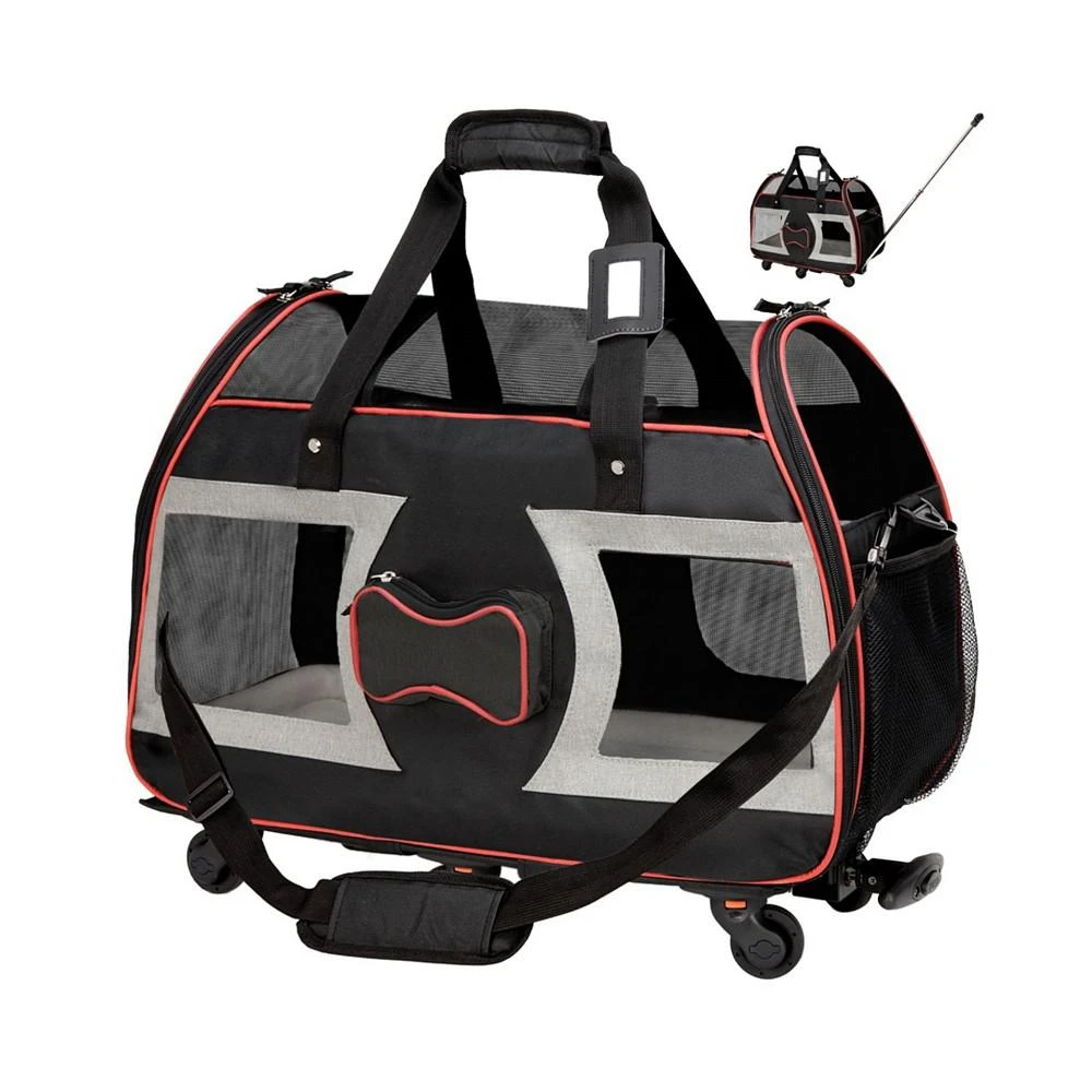 商品Katziela|Bone Cruiser Wheeled Pet Carrier,价格¥972,第1张图片