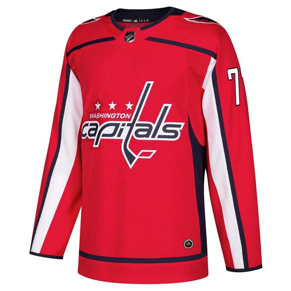 商品Adidas|Men's TJ Oshie Red Washington Capitals Authentic Player Jersey,价格¥1228,第2张图片详细描述