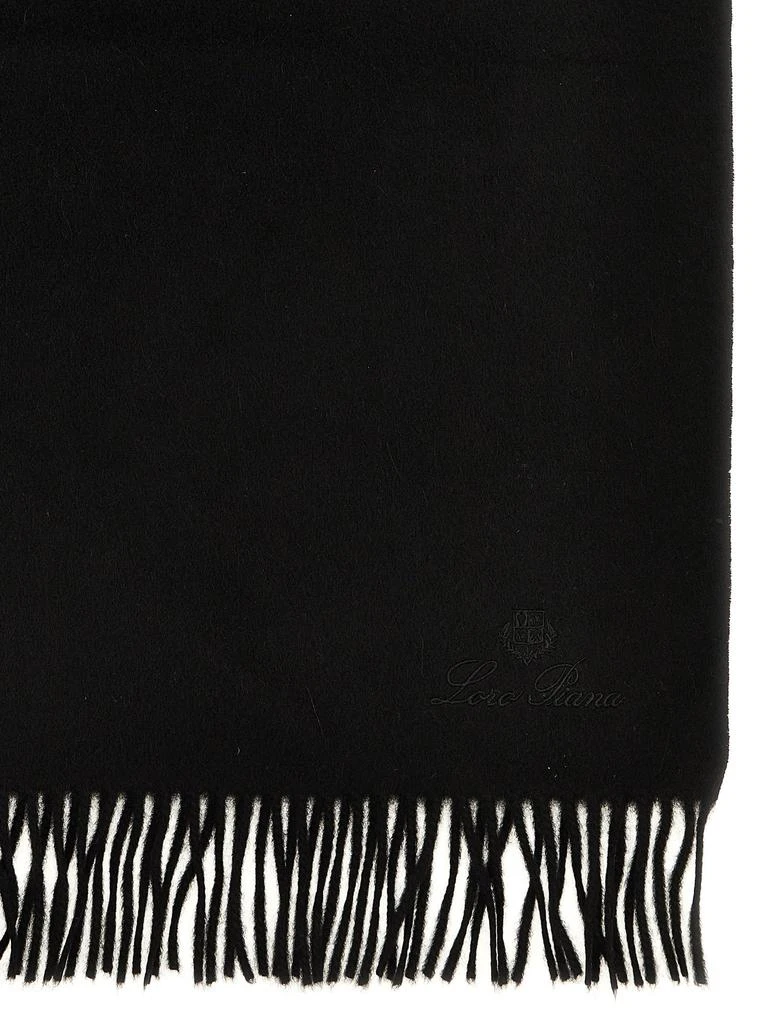 商品Loro Piana|Opera Scarves, Foulards Black,价格¥5142,第2张�图片详细描述