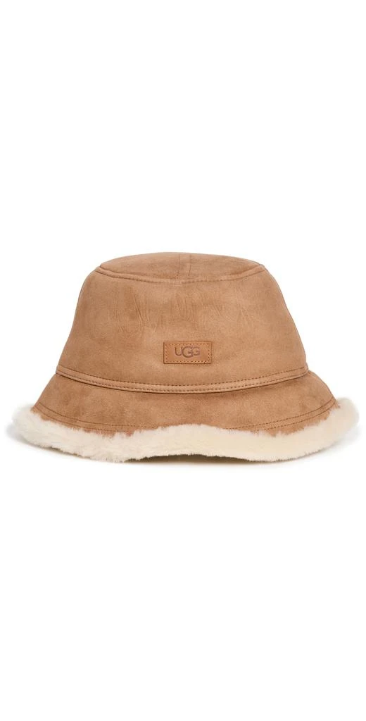 商品UGG|UGG Sheepskin Bucket Hat,价格¥1219,第1张图片
