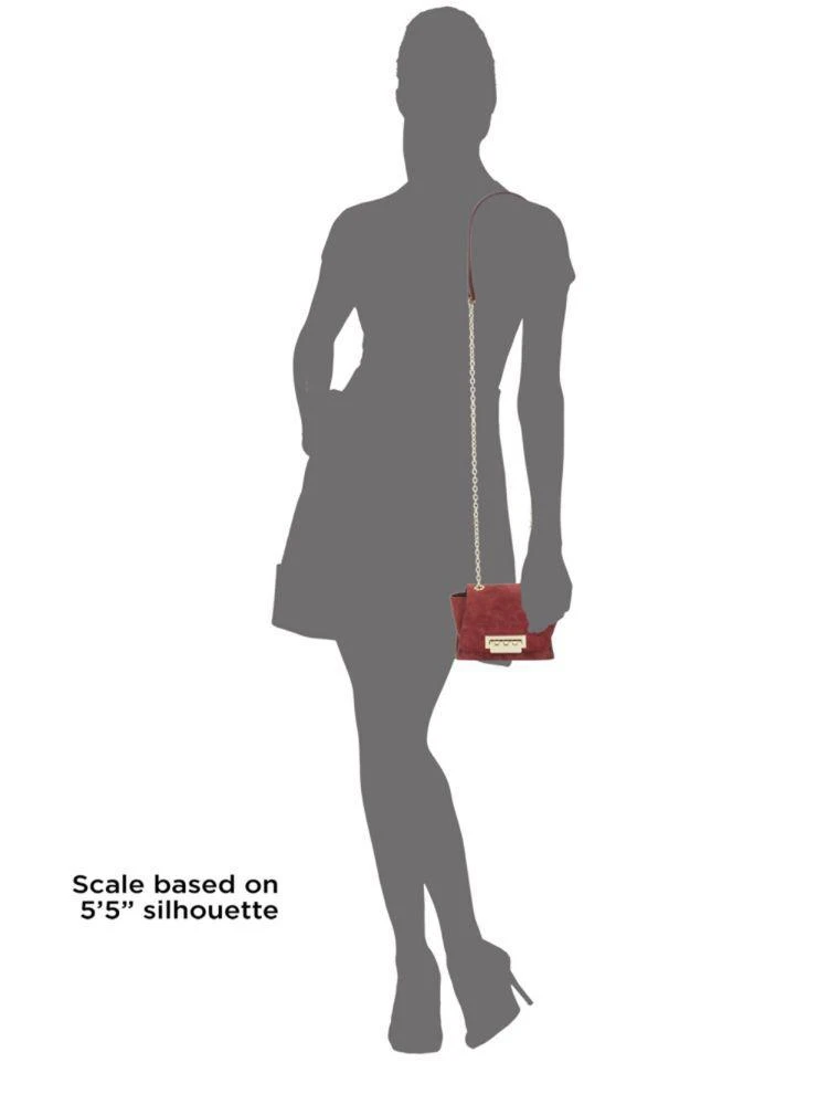商品Zac Posen|Eartha Chained Leather Crossbody Bag,价格¥1022,第3张图片详细描述